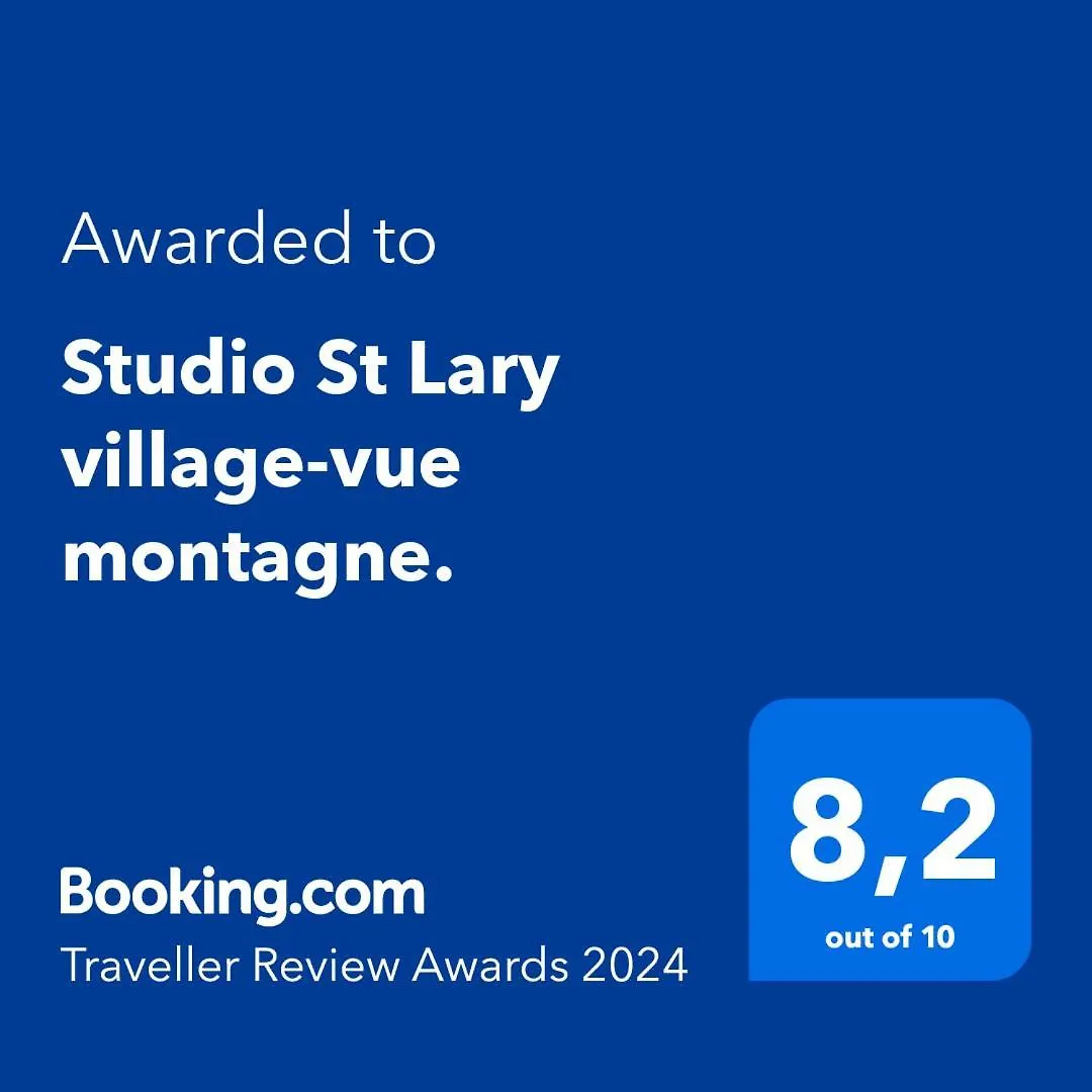 Studio St Lary village-vue montagne. Saint-Lary-Soulan 0*,  Francia